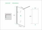Aanbieding: Wiesbaden inloopdouche + Safety Glass + ZWART, Ophalen of Verzenden, Nieuw