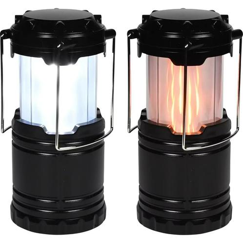 Benson Campinglamp - Realistisch vlammen-effect - 2-in-1..., Caravans en Kamperen, Kampeeraccessoires, Nieuw, Ophalen of Verzenden