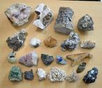 Lot 21 mineralen uit de hele wereld Mineralencollectie- 6024, Verzamelen, Mineralen en Fossielen