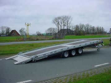 DEMO Brian James T Transporter 550x210cm 3500kg oprijklep beschikbaar voor biedingen