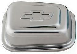 Chevrolet chrome breather vierkant, Auto-onderdelen, Motor en Toebehoren, Nieuw, Ophalen of Verzenden
