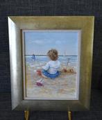Lodewijk Busing (1965) - Spelend meisje aan het strand