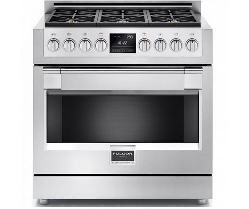 €6995 Fulgor Milano FSRC 3606 P MG ED 2F X Fornuis, Witgoed en Apparatuur, Fornuizen, Vrijstaand, Gas, Ophalen of Verzenden