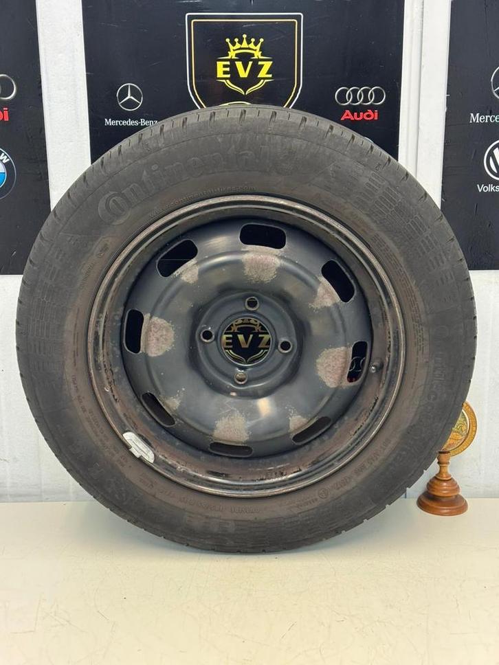 185/65R15 Reservewiel thuiskomer Peugeot 208 bj.2014 4x108, Auto-onderdelen, Banden en Velgen, 16 inch, Zomerbanden, 185 mm, Personenwagen