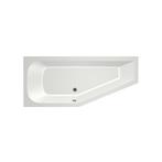 Hoekbad Xenz Lagoon Compact 160x75x45 cm Links Mat Wit, Doe-het-zelf en Verbouw, Ophalen of Verzenden, Nieuw, Bad