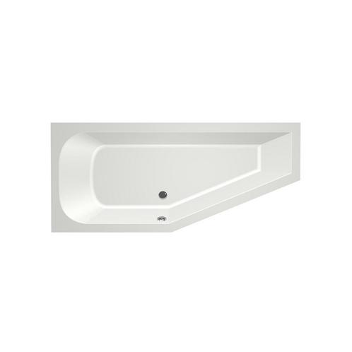 Hoekbad Xenz Lagoon Compact 160x75x45 cm Links Mat Wit, Doe-het-zelf en Verbouw, Sanitair, Bad, Nieuw, Ophalen of Verzenden