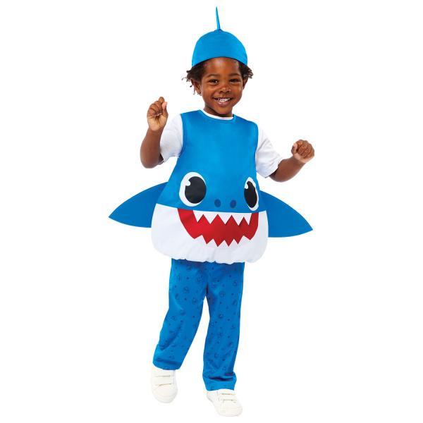 Kind Kostuum Baby Shark Blue Daddy, Kinderen en Baby's, Carnavalskleding en Verkleedspullen, Nieuw, Verzenden