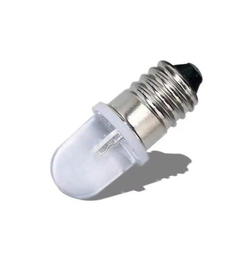 E10 LED lamp - 12V - koud wit - Met diffuser, Huis en Inrichting, Lampen | Losse lampen, Ophalen of Verzenden