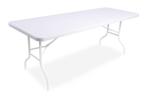 Klaptafel 183 x 76cm | Wit, Huis en Inrichting, Tafels | Bijzettafels, Ophalen of Verzenden, Nieuw, Kunststof