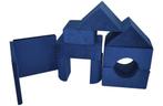 Foam blokken - soft play - ITAKA - 9 delig - marineblauw, Kinderen en Baby's, Ophalen of Verzenden, Nieuw
