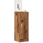 vidaXL Schoenenkast 32x35x92 cm bewerkt hout oud houtkleurig, Verzenden, Nieuw