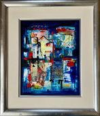 Nicole Schaap (1943) - Springing blue