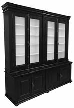 Buffetkast zwart Lara 200 x 240cm espagnolet, Huis en Inrichting, Ophalen of Verzenden, Nieuw