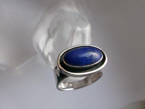 Zilver, Lapis lazuli - Ring - Art Deco-stijl, Antiek en Kunst, Kunst | Designobjecten