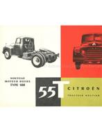 1959 CITROEN 55T BROCHURE FRANS, Nieuw, Author