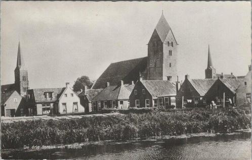 BEDUM - De droe torens van Bedum, Verzamelen, Ansichtkaarten | Nederland, Verzenden