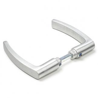 Deurbeslag | Losse deurklink | AXA (Aluminium), Doe-het-zelf en Verbouw, Hang- en Sluitwerk, Nieuw, Verzenden