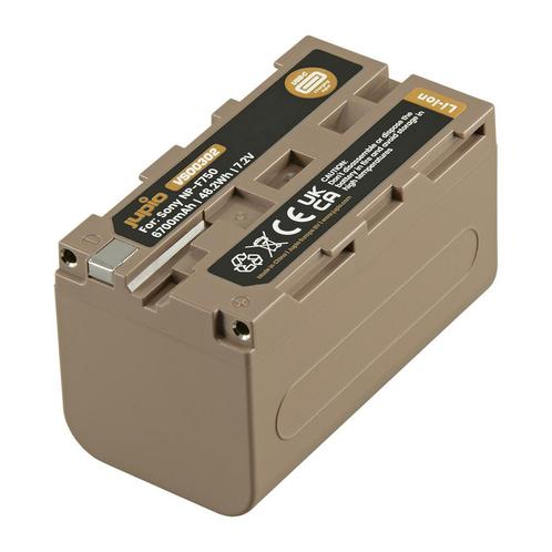 Jupio NP-F750 Ultra C 6700mAh accu met USB-C, Audio, Tv en Foto, Fotografie | Accu's en Batterijen, Nieuw, Ophalen of Verzenden