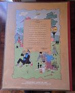Tintin - 6 Escale zeefdrukken + opbergdoos - 1985, Nieuw