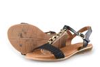 Dolcis Sandalen in maat 38 Zwart | 10% extra korting, Dolcis, Verzenden, Zwart, Sandalen of Muiltjes
