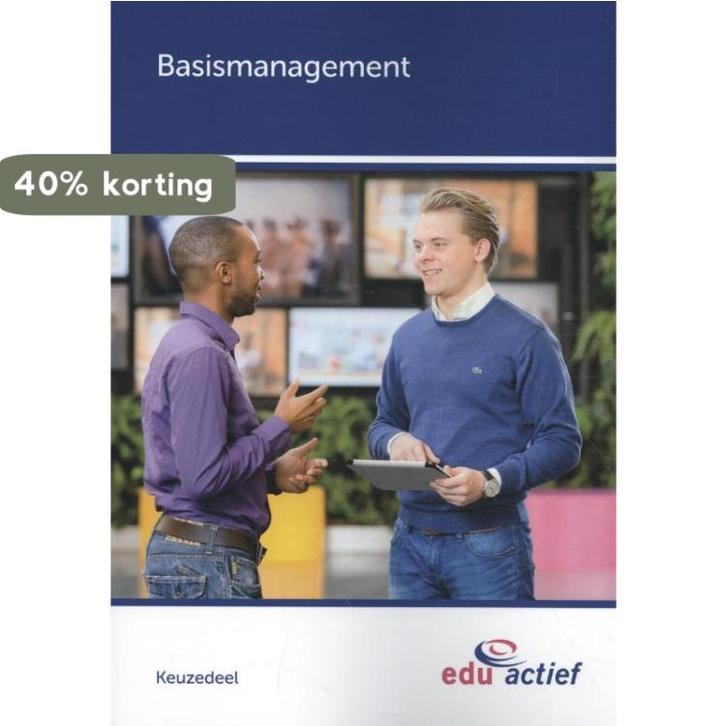 Keuzedeel Basismanagement / Keuzedelen 9789037246919, Boeken, Schoolboeken, Gelezen, Verzenden