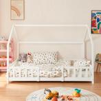 [en.casa] Kinderbed Sisimiut met uitvalbeveiliging 140x200 c, Kinderen en Baby's, Kinderkamer | Bedden, Verzenden, Nieuw