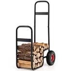 Trendmix Metalen Brandhoutkar 150 kg belasting 66 x 51 x 111, Tuin en Terras, Hand-tuingereedschap, Ophalen of Verzenden, Nieuw
