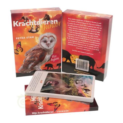Kinder-Krachtdieren kaarten Junior - Petra Stam, Boeken, Overige Boeken, Nieuw, Verzenden
