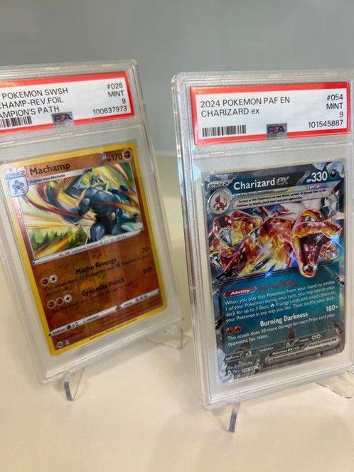 Pokémon - 2 Graded card - PSA 9, Hobby en Vrije tijd, Verzamelkaartspellen | Pokémon