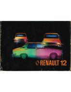 1977 RENAULT 12 INSTRUCTIEBOEKJE NEDERLANDS