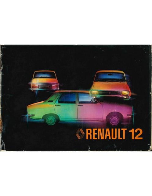 1977 RENAULT 12 INSTRUCTIEBOEKJE NEDERLANDS, Auto diversen, Handleidingen en Instructieboekjes
