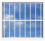 SecuBar Lichtkoepelbeveiliging Fix & Go - 8 spijls 1500x1500, Verzenden, Nieuw