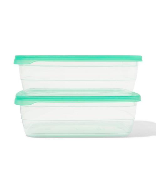 HEMA Vershoudbakjes 2L - 2 stuks, Huis en Inrichting, Keuken | Potten en Pannen, Nieuw, Verzenden