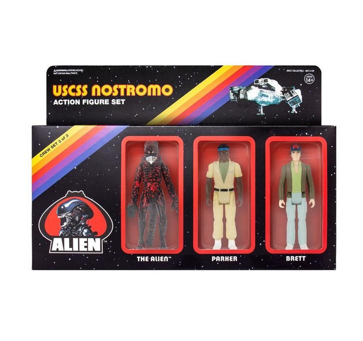 Alien ReAction Action Figure 3-Pack Pack B 10 cm, Verzamelen, Film en Tv, Nieuw, Ophalen of Verzenden