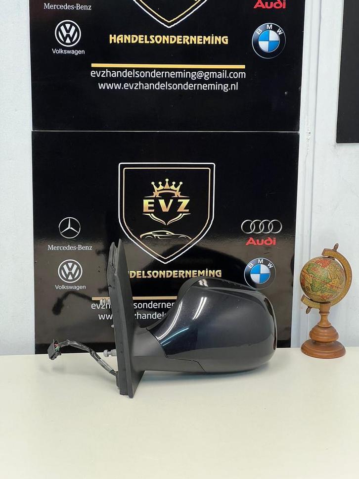 Seat Altea buitenspiegel links bj.2009 Artnr.014142 zwart, Auto-onderdelen, Spiegels, Gebruikt, Seat