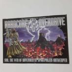 Hardcore overdrive flyer, Verzamelen, Verzenden, Gebruikt, Muziek