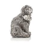 M. Buccelli - Beeldje - St Bernards dog figurine - Zilver, Antiek en Kunst