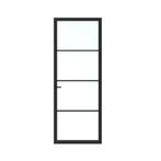 Skantrae binnendeur SSL14504 83x201,5 (Stomp, Blankglas), Doe-het-zelf en Verbouw, Deuren en Horren, 80 tot 100 cm, Binnendeur