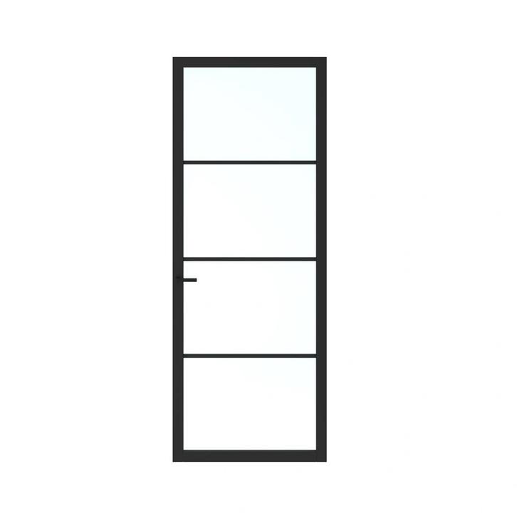 Skantrae binnendeur SSL14504 83x201,5 (Stomp, Blankglas), Doe-het-zelf en Verbouw, Deuren en Horren, Nieuw, Glas, Hout, Binnendeur