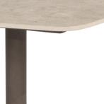 Vermont dining tuintafel 75xH75 cm ceramic terre 4 Seasons, Tuin en Terras, Ophalen of Verzenden, Nieuw