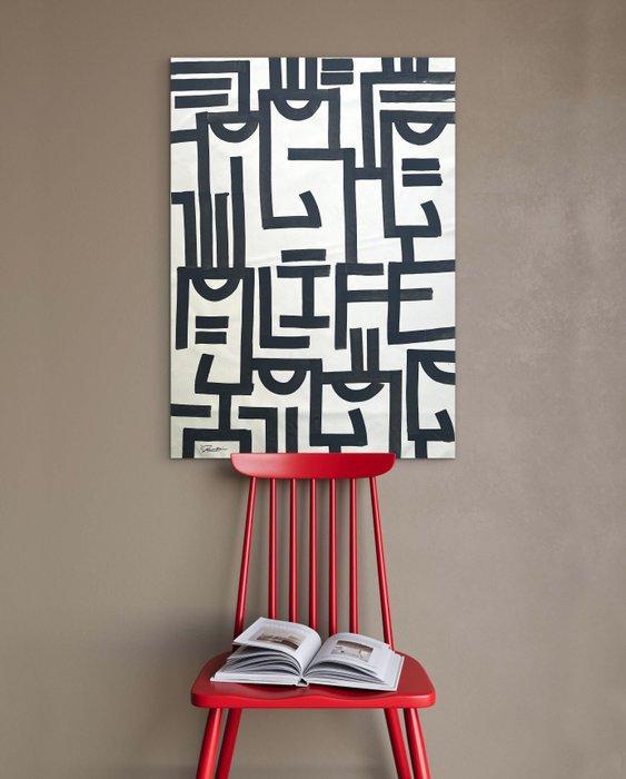 Bamèr - Long life - (XL), (unique work), Antiek en Kunst, Kunst | Schilderijen | Modern