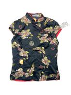 Vintage dames blouse (80% zijde) Maat M, Kleding | Dames, Blouses en Tunieken, Ophalen of Verzenden, Zo goed als nieuw