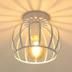 Vintage Plafondlamp – Industriële Metalen Kooi met E27, Verzenden, Nieuw