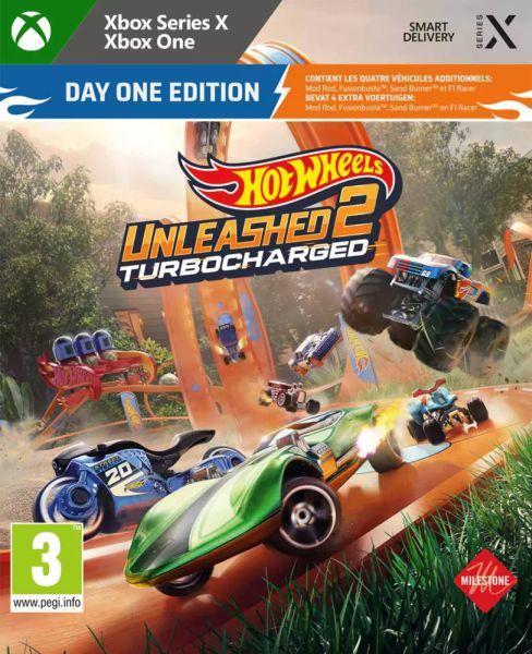 Hot Wheels Unleashed 2 Turbocharged-Day One Edition (Xbox, Spelcomputers en Games, Games | Xbox Series X en S, Nieuw, Ophalen of Verzenden