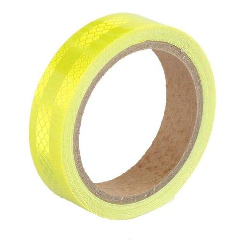 Reflecterende tape - GEEL - 3 meter - 25mm, Auto diversen, Tuning en Styling, Ophalen of Verzenden