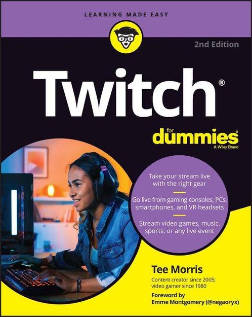 9781119901570 Twitch For Dummies Tee Morris, Boeken, Studieboeken en Cursussen, Nieuw, Verzenden