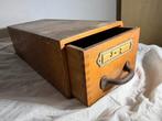 Kist - Hout - lades / kaartenkast