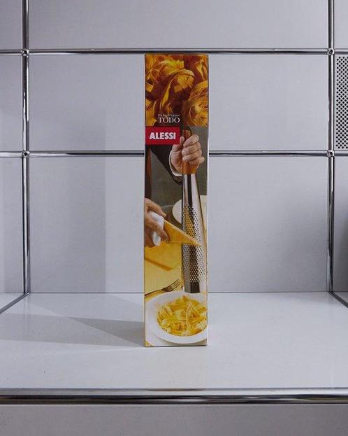 Alessi - Richard Sapper - Kaasrasp - Alles - Hout, Staal, Antiek en Kunst, Antiek | Meubels | Stoelen en Banken
