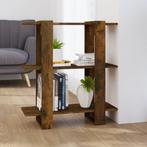 vidaXL Boekenkast/kamerscherm 80x30x87 cm gerookt, Verzenden, Nieuw, 50 tot 100 cm, Minder dan 100 cm