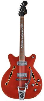 Fender Coronado II Some Like it Hot Candy Apple Red 1967, Gebruikt, Ophalen of Verzenden, Hollow body, Fender